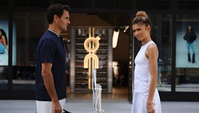 Zendaya takes on Roger Federer in On campaign and more star snaps