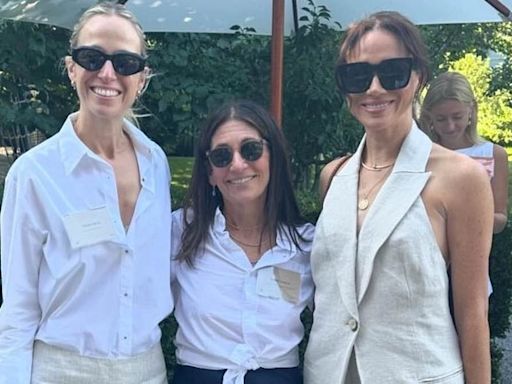 Meghan snapped with OG pals Bobbi Brown and Misha Nonoo