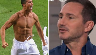Frank Lampard reveals why he 'stayed away' from Cristiano Ronaldo on holiday