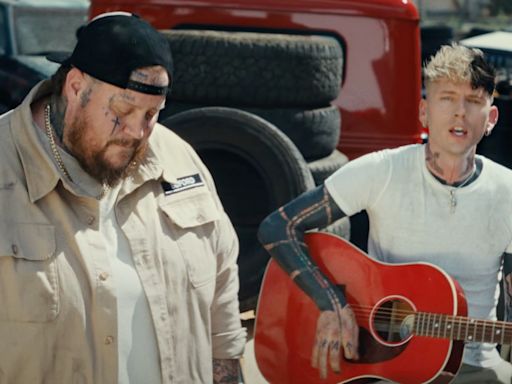 Machine Gun Kelly and Jelly Roll Reimagine John Denver’s “Country Roads” for New Single: Stream