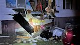 1 in critical condition, 5 others injured after car smashes through Franklin County home