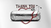 Chipotle giving away free burritos to health care workers: How to get yours