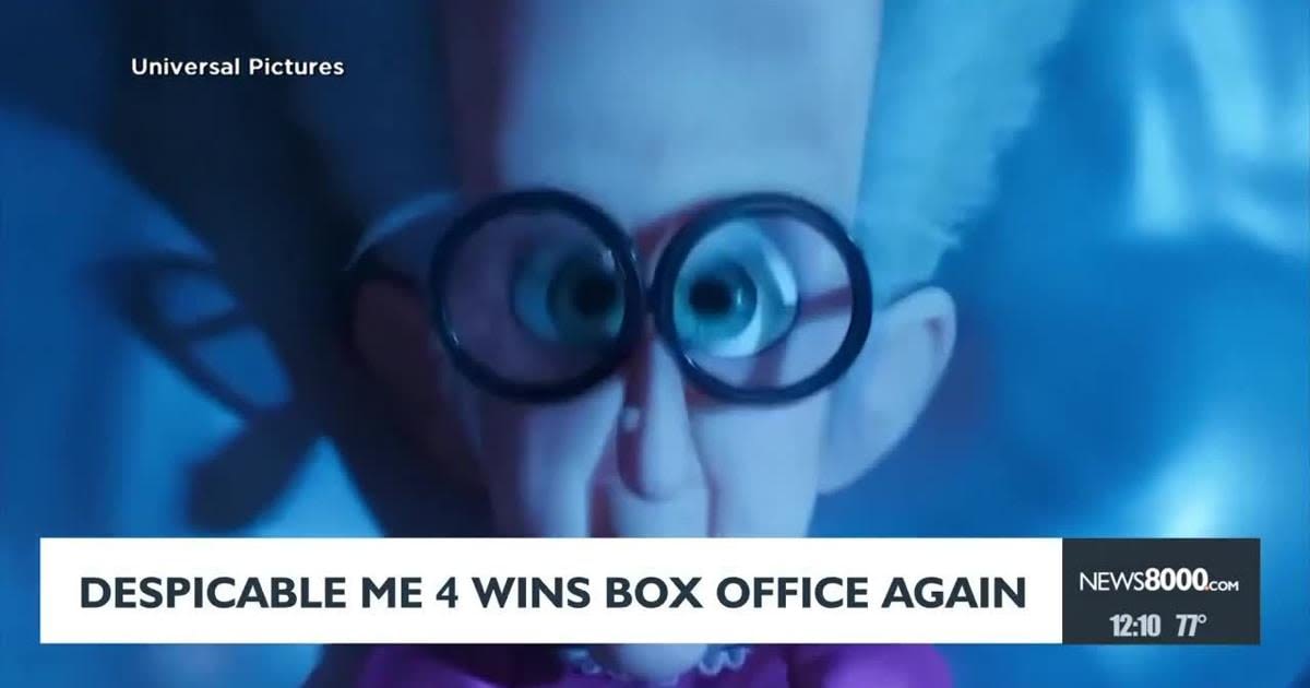 'Despicable Me 4' tops weekend box office for second week