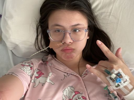 Meet the teenage girl who went viral after sitting her exams in hospital