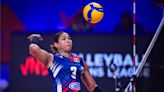 Una jugadora de la selección dominicana de voleibol, positivo