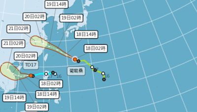 蘇力颱風估今生成！今北台灣降雨機率高 中南部慎防午後雷陣雨