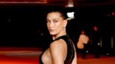 Hailey Bieber's Black Onyx Nails Are Her Edgiest Mani Yet