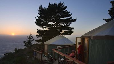 This Central Coast resort is one of the top 10 glamping spots in the nation, USA Today says