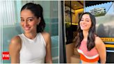 When Ananya Panday shared pics showing her happiest moments from beach and sets | Hindi Movie News - Times of India