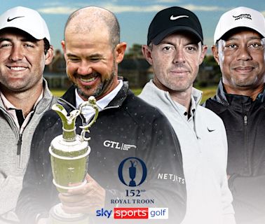 The Open - storylines to follow: Rory McIlroy, Scottie Scheffler, Tiger Woods and English hopes at Royal Troon