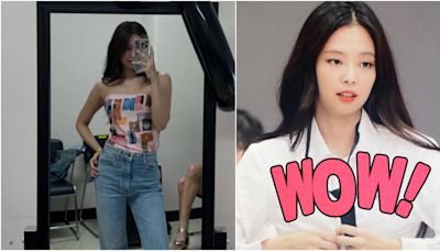 Jennie「現場換裝」全被拍！胸前冒亮點「1舉動」超寵粉