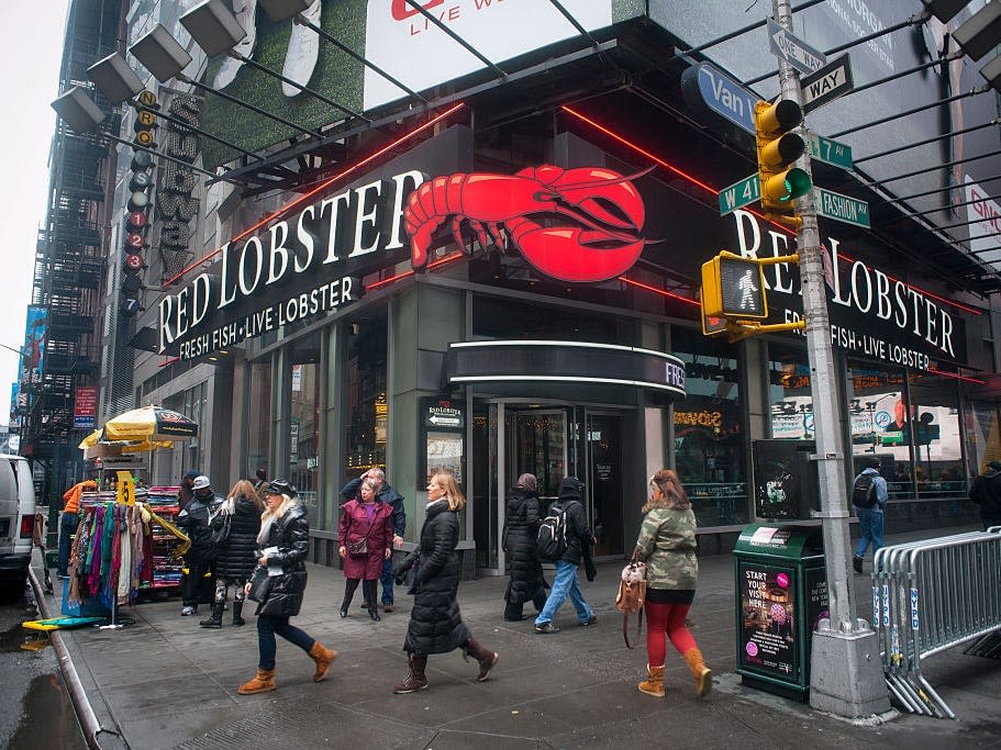The rise and fall of Red Lobster, whose bottomless shrimp may be leading to bankruptcy