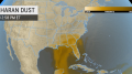 Saharan dust cloud over the Atlantic may reach Gulf Coast by weekend