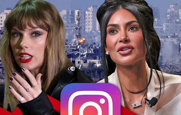 Taylor Swift & Kim Kardashian Being Blocked En Masse Over Viral Gaza Trend