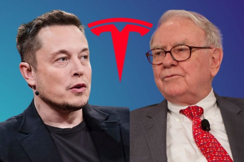 Elon Musk Is Astonished By Warren Buffett's Berkshire Hathaway Amassing As Much Cash As Tesla CEO's ...