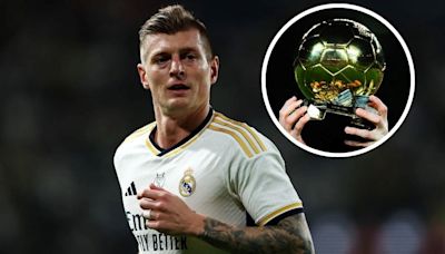 La reacción de Toni Kroos por estar nominado al Balón de Oro: "Gracias por..."