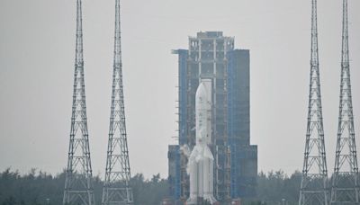 China Launches Moon Mission in Base Race With U.S.