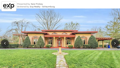 ‘Olive Garden’ style? Home for sale designed by student of Frank Lloyd Wright school