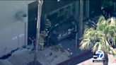 1 injured after car crashes into store at Westfield Culver City