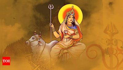 Navaratri Day 1: Worship Maa Shailputri for emotional stability and spiritual strength - Times of India