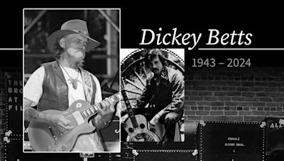 Dickey Betts verstorben: Legendärer Gitarrist und Sänger der Allman Brothers Band