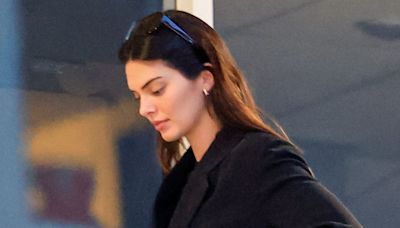 Kendall Jenner Supersizes Her Minimalist Staples With Big Sunglasses and an Even Bigger Tote