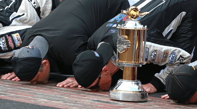 Advance to Victory Lane: Which star kisses the bricks at Indy?