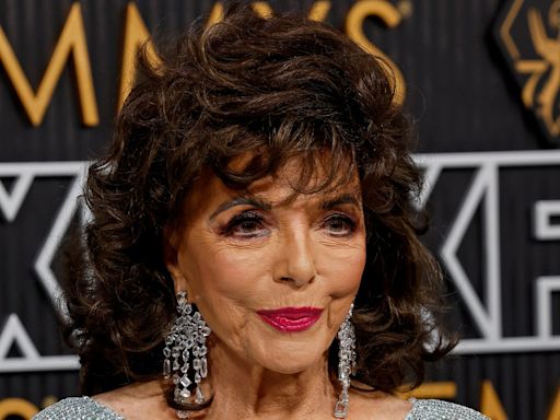 Dame Joan Collins says she had to get ‘plastered’ before performing intimate scenes
