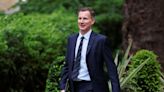 UK finance minister Hunt holds on to seat in parliament election