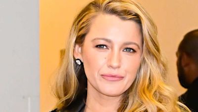 Blake Lively Embraces Country Vibes in Denim and Leather Chaps