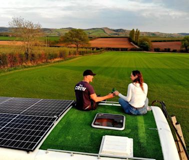 Driven to DIY: 'We converted a 1997 double decker school bus into an off-grid living space for £28,000'