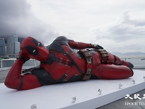 8米長「死侍Deadpool」登陸海港城