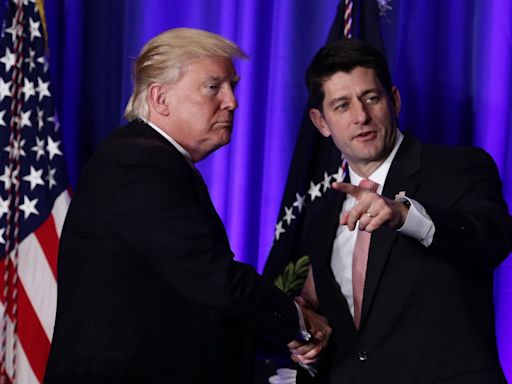 'Not from me': Former House Speaker Paul Ryan reaffirms claim he'll vote against Trump