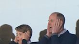 Fans delight in Prince William and George’s identical reactions during Aston Villa game