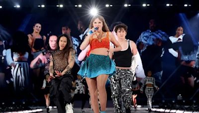 Watch Taylor Swift's surprise song in London's Wembley Stadium in full