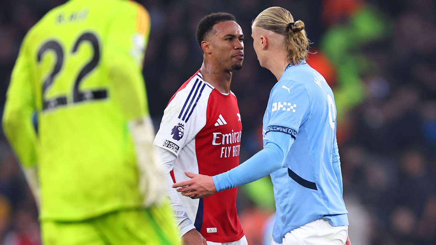 Gabriel fires warning to Man City and Erling Haaland following controversial celebration