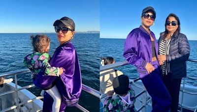 Priyanka Chopra Enjoys Whale Watching Adventure With Mom Madhu Chopra And Daughter Malti Marie | Watch