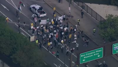 68 arrested after pro-Palestine protest in Philadelphia