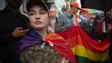 LGBT soldiers in Ukraine hope their service is changing attitudes as they rally for legal rights