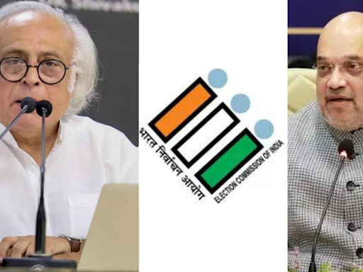 After Jairam Ramesh alleged Amit Shah called DMs, EC says furnish details | India News - Times of India