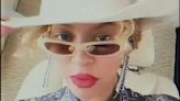 Beyonce embraces her cowgirl era to promote hair care brand Cecred