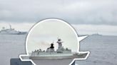 【好近片】解放軍「飛彈護衛艦」逼近彭佳嶼 海巡宜蘭艦驅離曝光--上報