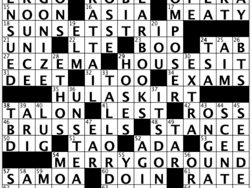Off the Grid: Sally breaks down USA TODAY's daily crossword puzzle, Steak Tips