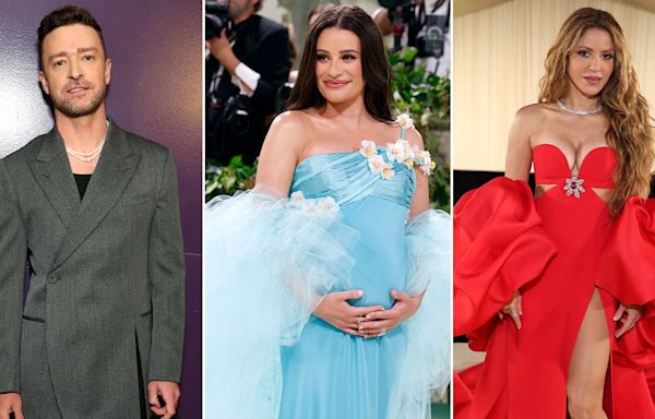 Justin Timberlake, Lea Michele and Shakira lead sweet Mother's Day tributes across Hollywood