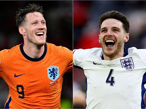 Netherlands vs England: Euro 2024 prediction, kick-off time, TV, live stream, team news, h2h results, odds