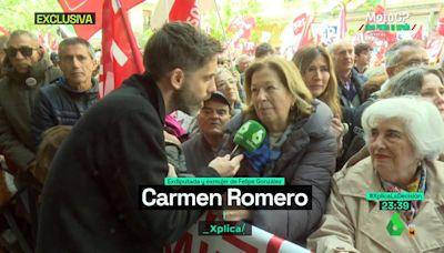 José Yélamo habla con Carmen Romero, exmujer de Felipe González: "Es un momento de acoso a la familia de Sánchez"