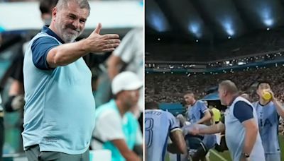 Furious Ange's sweary rant caught on live TV as he tears into Spurs flops
