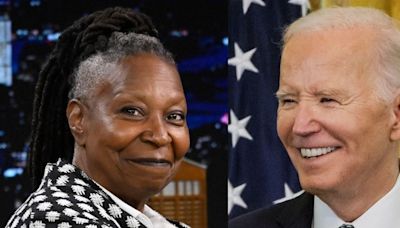 Whoopi Goldberg says she'd vote for Biden even if he 'pooped his pants' or 'can't put a sentence together'