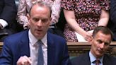 Dominic Raab gets Paul O’Grady’s name wrong in Commons tribute