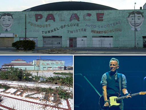 Famous ‘Tillie’ painting from shuttered NJ amusement park name-checked in Bruce Springsteen hit among 33 historic pieces left to rot in parking lot: report